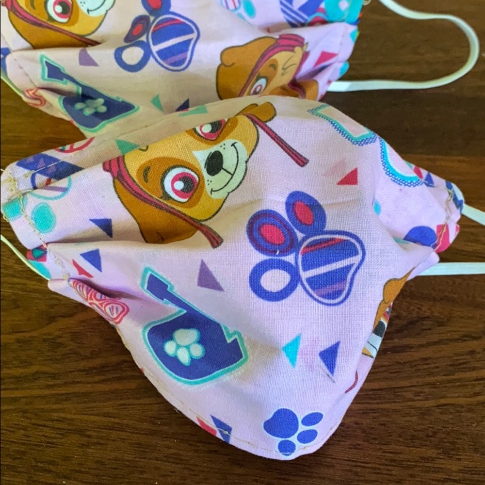 Kid’s Fabric Face mask 😷 reversible